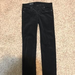 Black Velvet Pants (skinny)